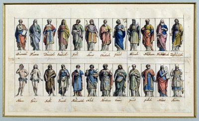 Old Testament Figures by Biagio Rebecca